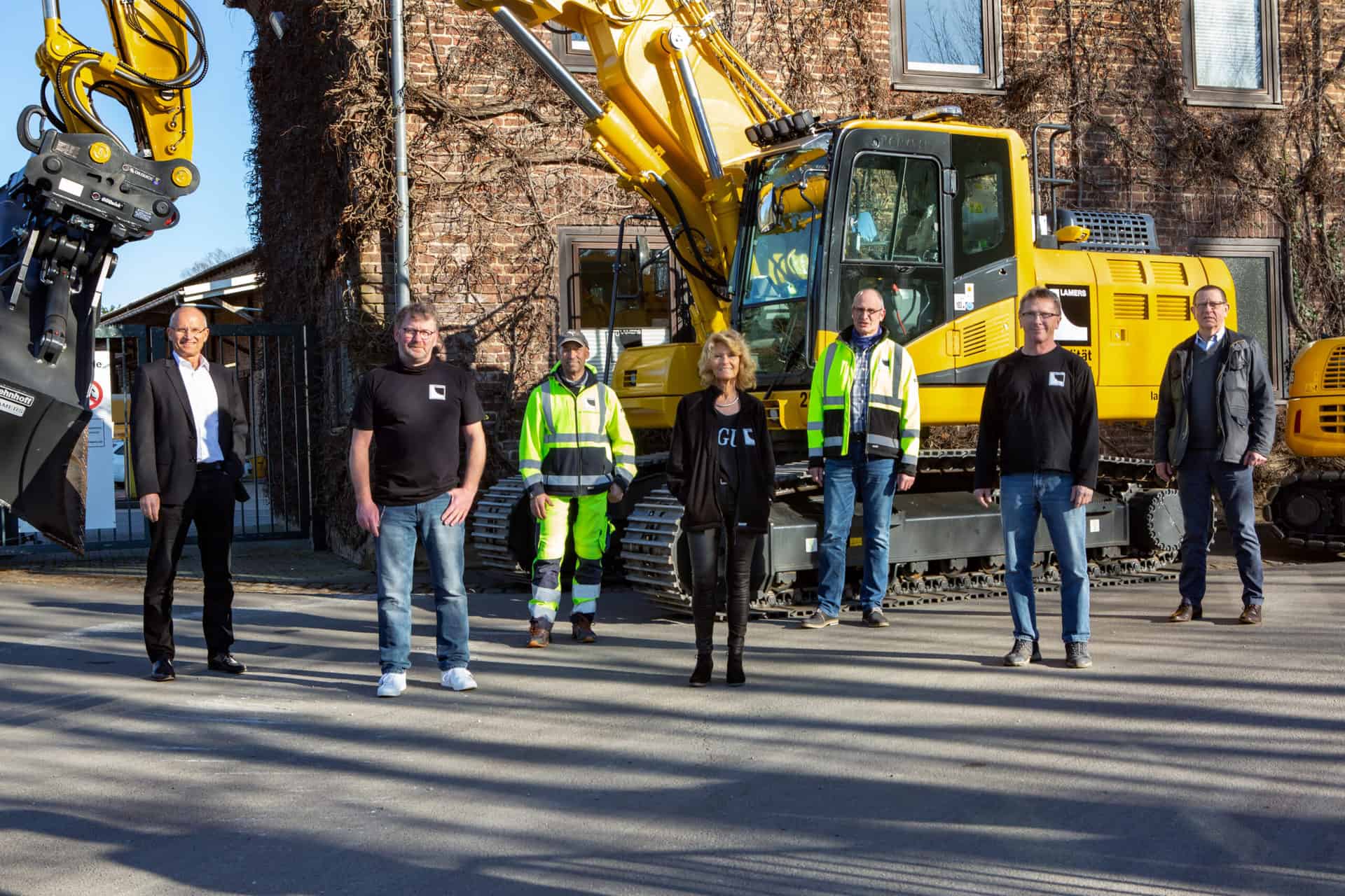 Seit 1980 im Team - HANS LAMERS BAU GmbH